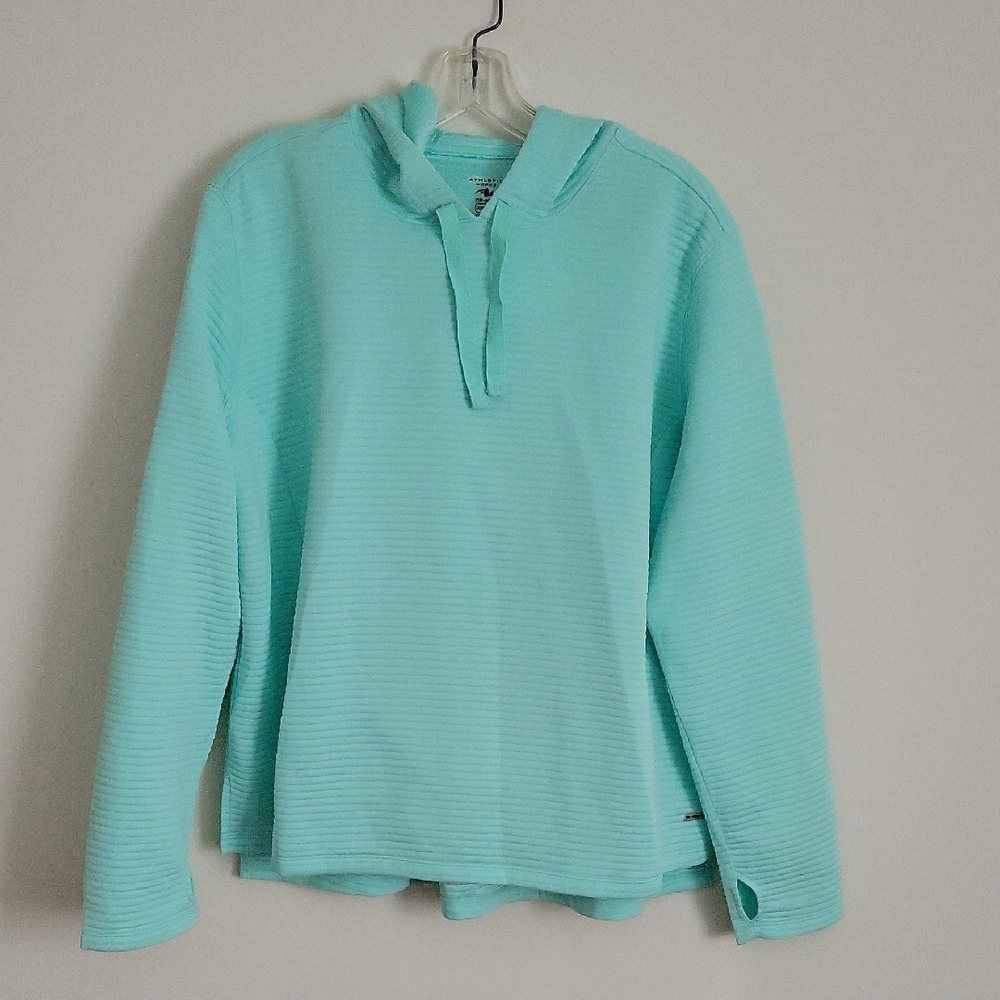 Athletic Works Women's Green Activewear Hoodie- Size XXL